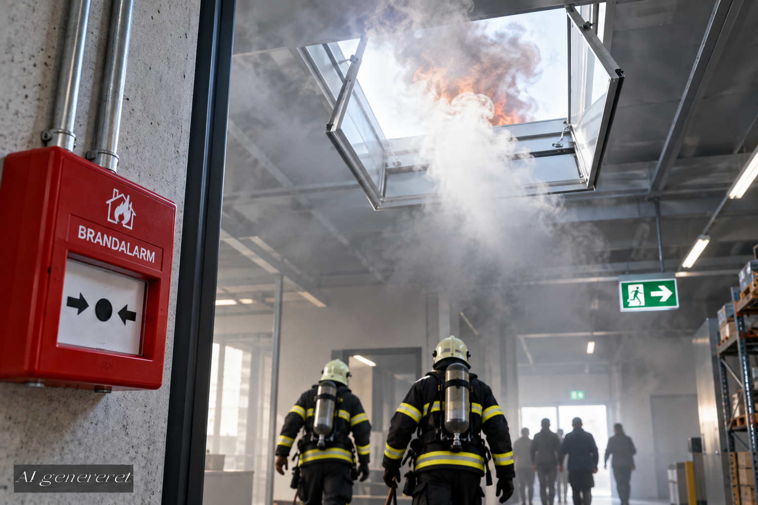 ABV og automatisk brandventilation kan få afgørende betydning ved brand